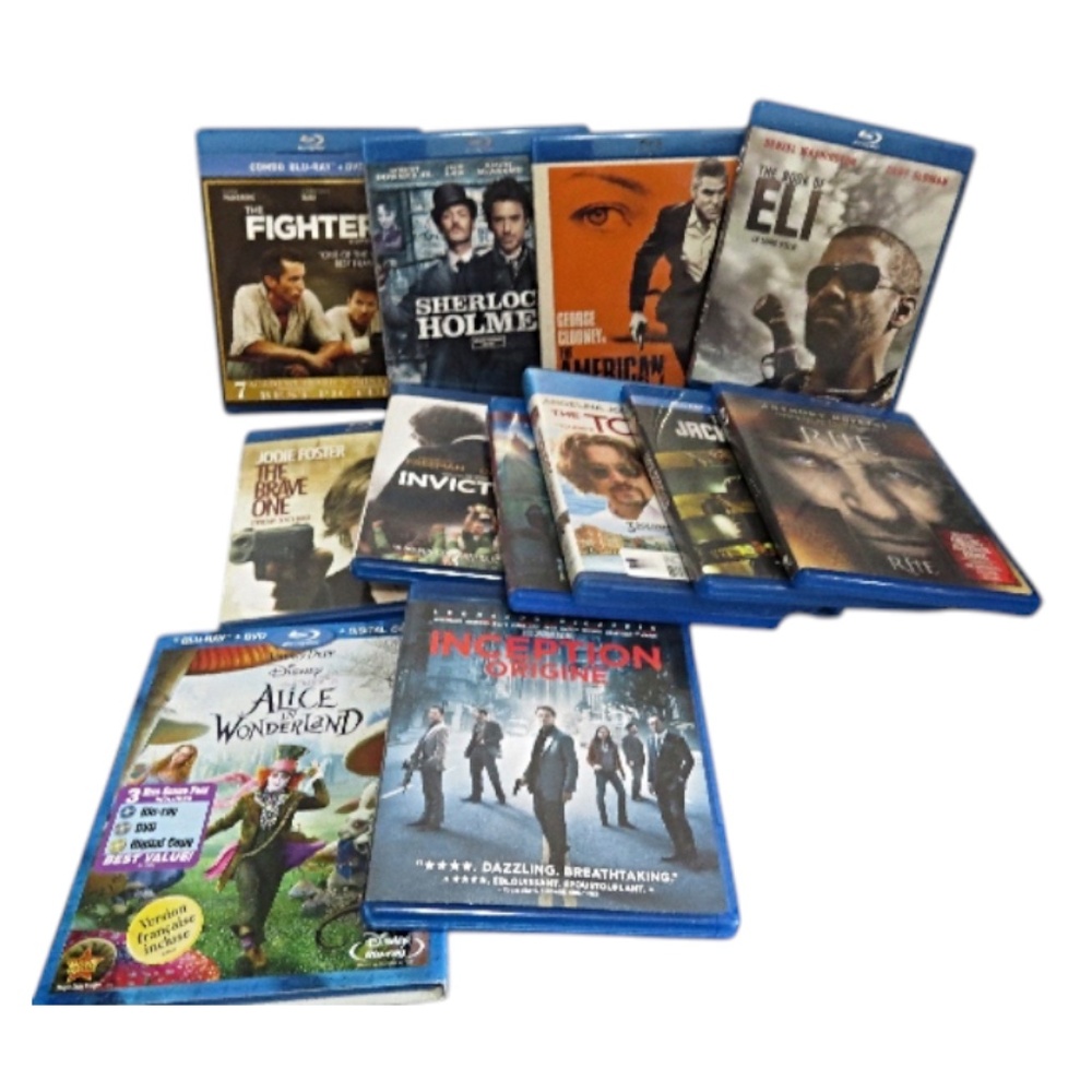 Lot of 12 Blu Ray Movies